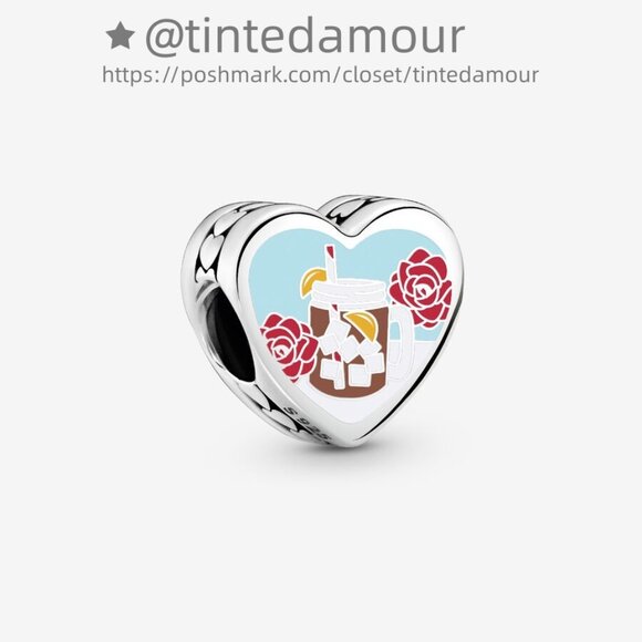 Pandora Alabama Heart Charm|Pendant - Picture 1 of 2
